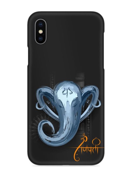 Illustration Lord Ganpati Snap Case for Apple Iphone X