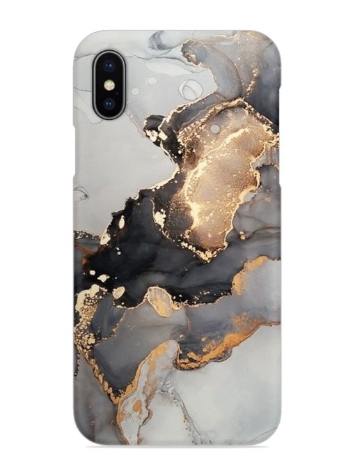 Luxury Abstract Fluid Snap Case for Apple Iphone X