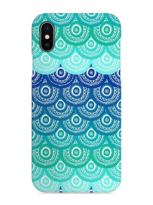 Ethnic Seamless Pattern Snap Case for Apple Iphone X