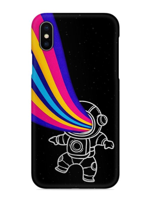 Astronaut Snap Case for Apple Iphone X Zapvi