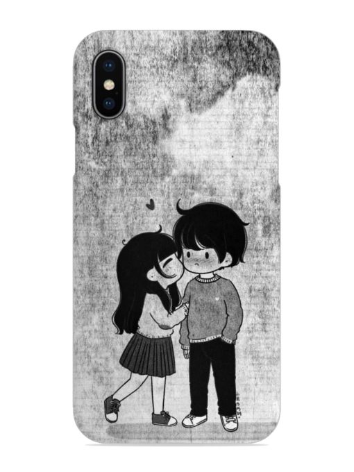 Couple Love Highlights Snap Case for Apple Iphone X