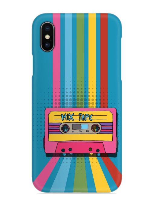 Mix Tape Vactor Snap Case for Apple Iphone X