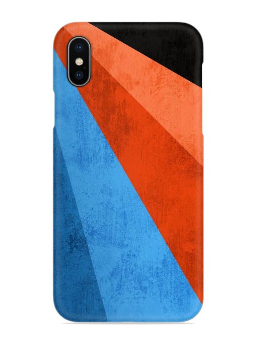 Modern Matte Abstract Snap Case for Apple Iphone X