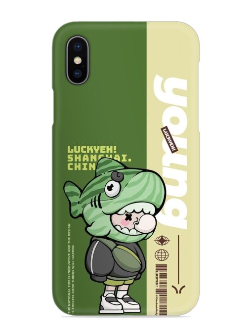 Young Snap Case for Apple Iphone X