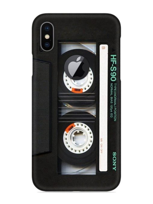 Sony Hf-S90 Cassette Snap Case for Apple Iphone X (Logo Cut) Zapvi