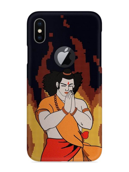 Shree Ram Snap Case for Apple Iphone X (Logo Cut) Zapvi