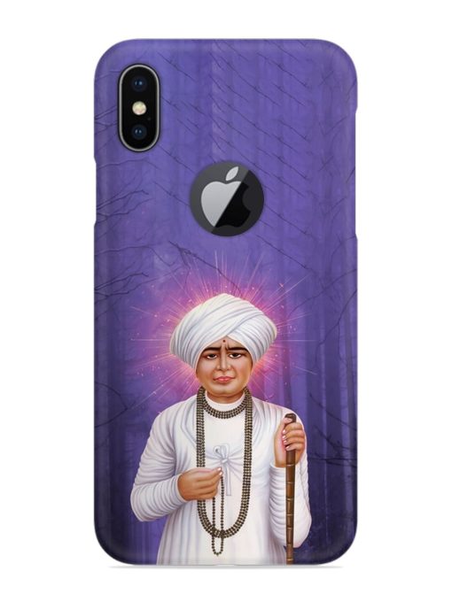 Jalaram Bapa Virpur Snap Case for Apple Iphone X (Logo Cut) Zapvi