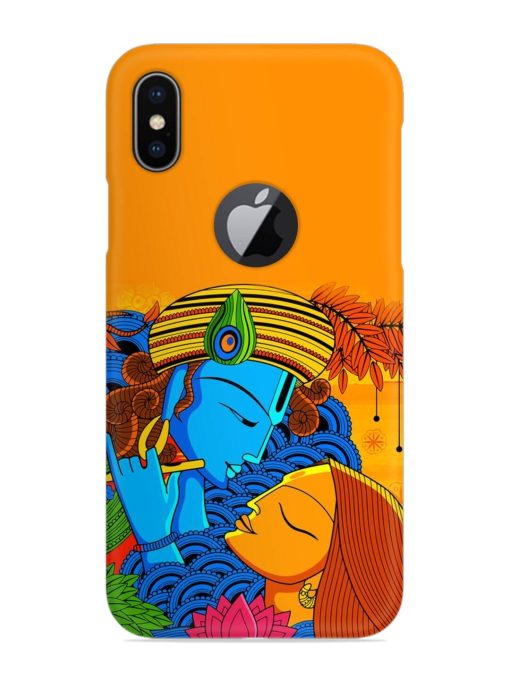 Illustration Hindu Goddess Snap Case for Apple Iphone X (Logo Cut) Zapvi