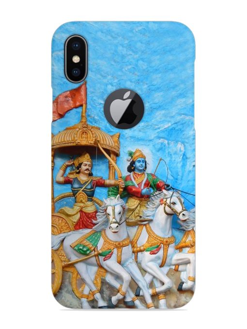 Hyderabad India March 19 Wall Art Snap Case for Apple Iphone X (Logo Cut)