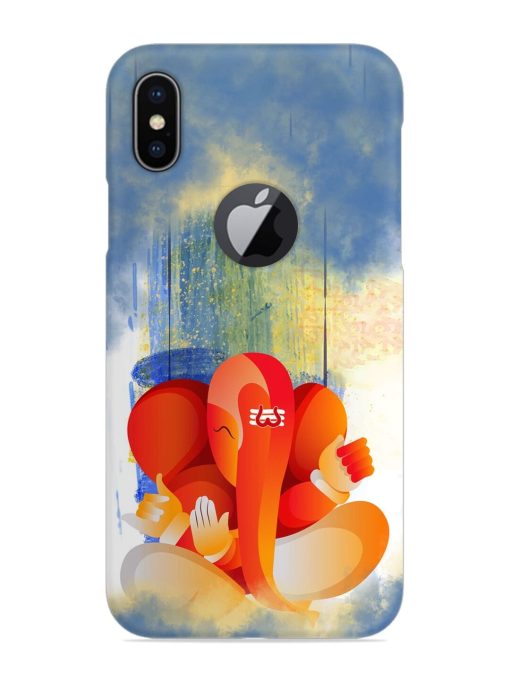 Vector Illustration Lord Snap Case for Apple Iphone X (Logo Cut) Zapvi