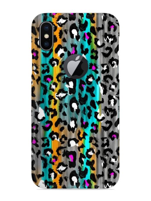 Mix Animal Skin Snap Case for Apple Iphone X (Logo Cut) Zapvi