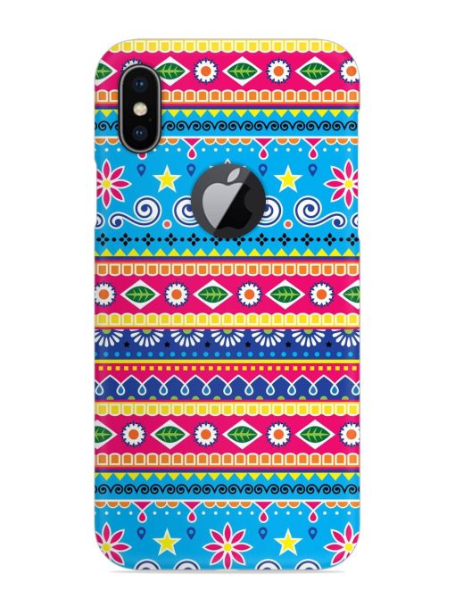 Indian Seamless Snap Case for Apple Iphone X (Logo Cut)