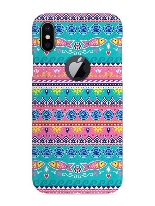 Indian Truck Snap Case for Apple Iphone X (Logo Cut) Zapvi