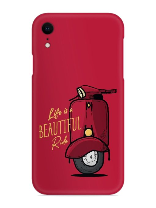 Life Is Beautiful Rides Snap Case for Apple Iphone Xr