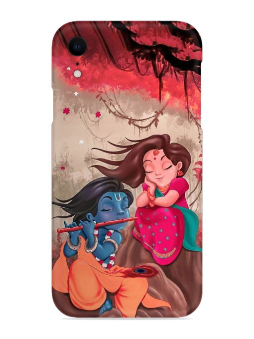 Radhe Krishna Water Art Snap Case for Apple Iphone Xr Zapvi