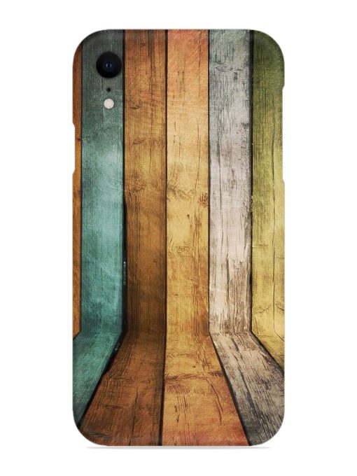 Wooden Realistic Art Snap Case for Apple Iphone Xr