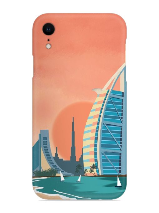 Dubai Architectural Scenery Snap Case for Apple Iphone Xr Zapvi