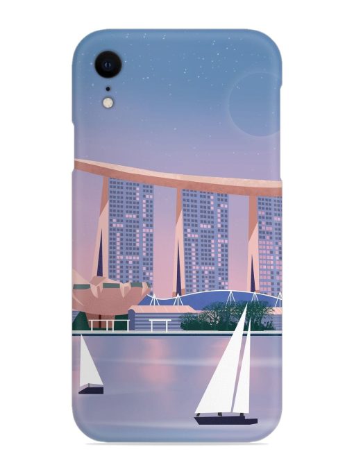 Singapore Scenery Architecture Snap Case for Apple Iphone Xr Zapvi