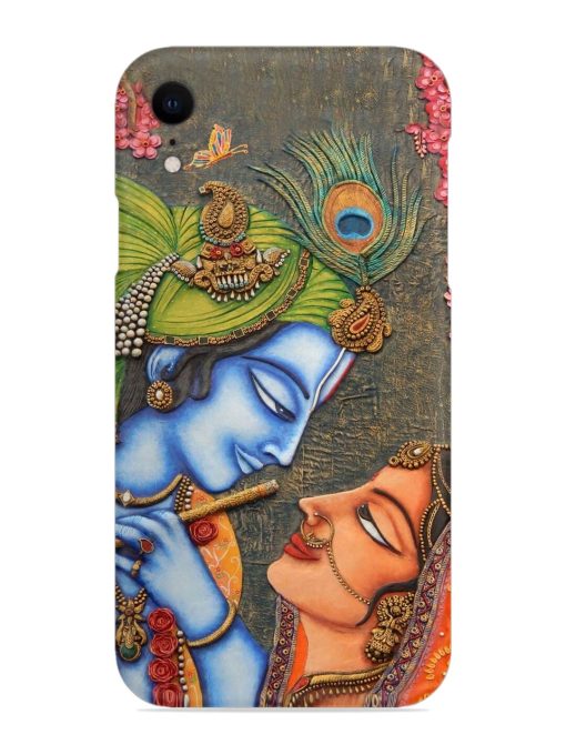 Lord Radha Krishna Flute Art Snap Case for Apple Iphone Xr Zapvi