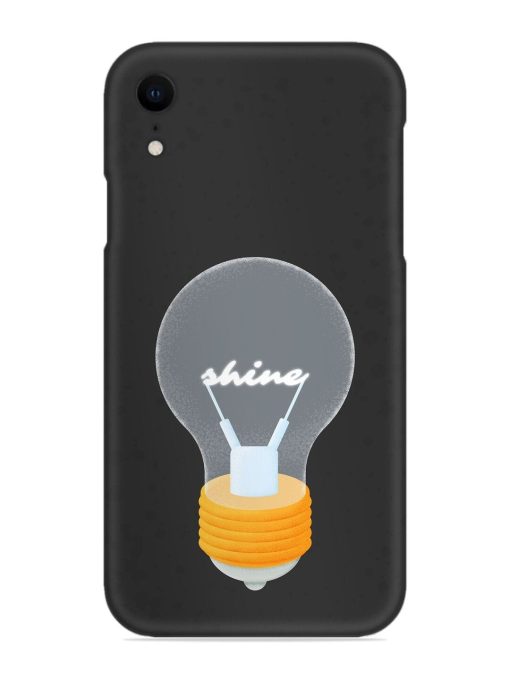 Bulb Background Snap Case for Apple Iphone Xr