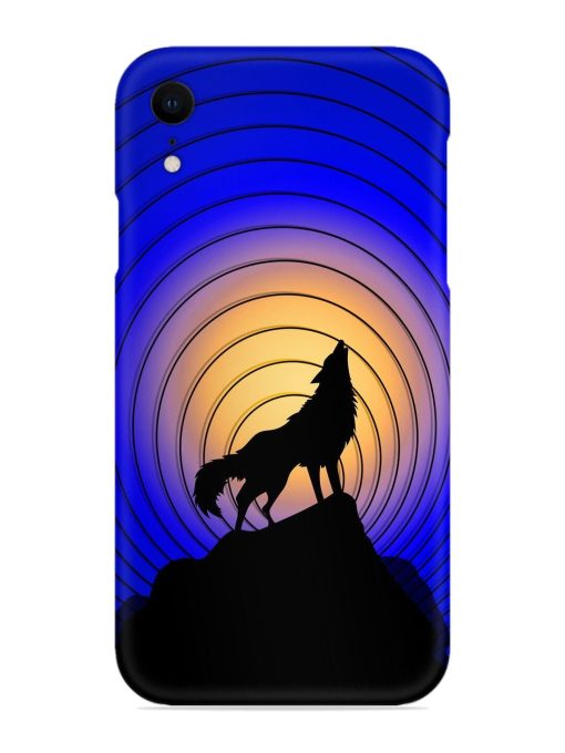 Fox Roaring Design Snap Case for Apple Iphone Xr