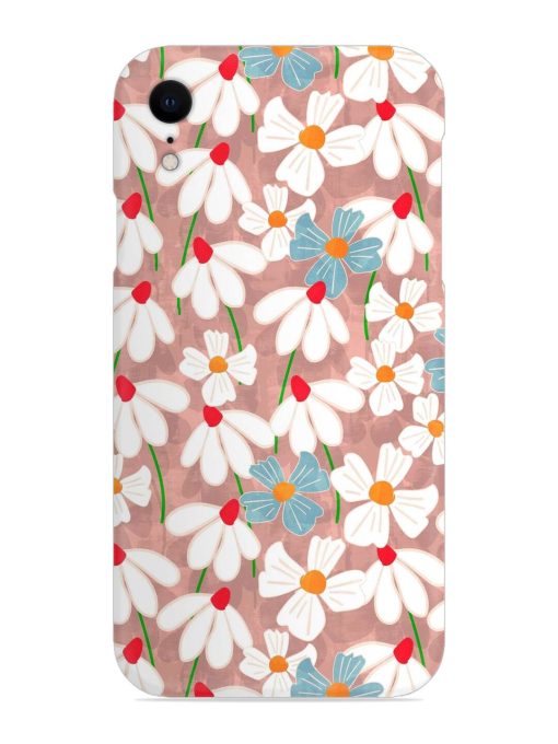 Abstract Petal Flowers Snap Case for Apple Iphone Xr