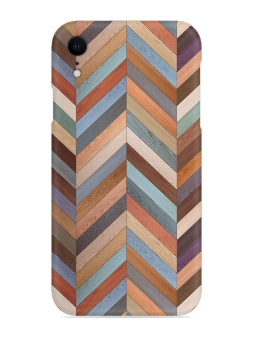 Seamless Wood Parquet Snap Case for Apple Iphone Xr Zapvi