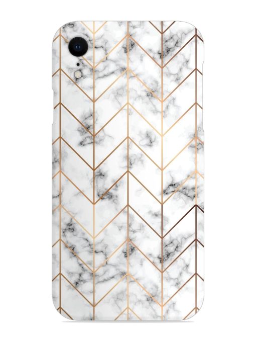 Vector Marble Texture Snap Case for Apple Iphone Xr Zapvi