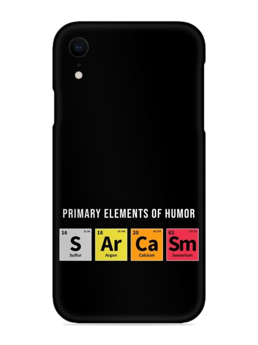 Primary Elements Humor Snap Case for Apple Iphone Xr