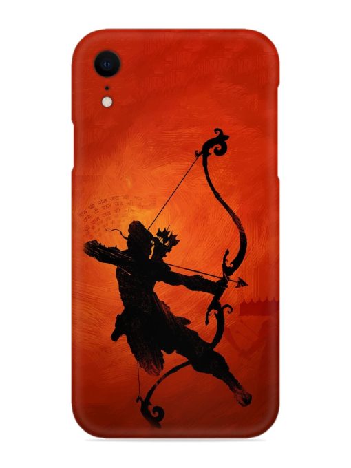 Illustration Lord Rama Snap Case for Apple Iphone Xr Zapvi