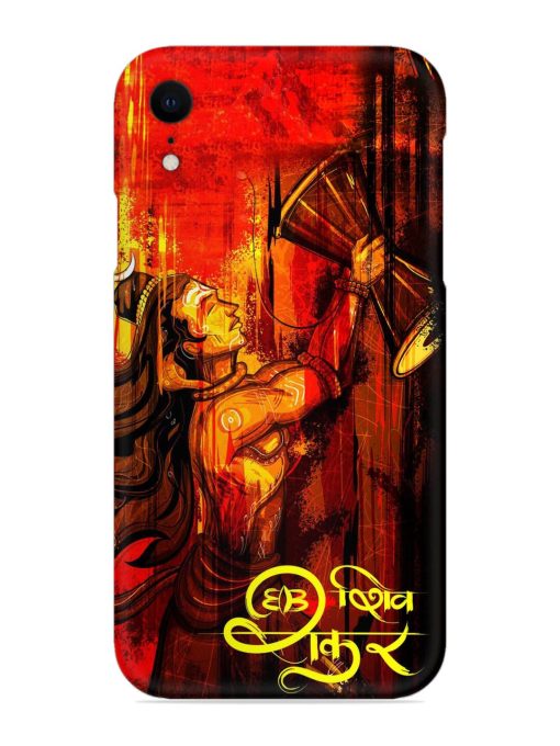 Illustration Lord Shiva Snap Case for Apple Iphone Xr