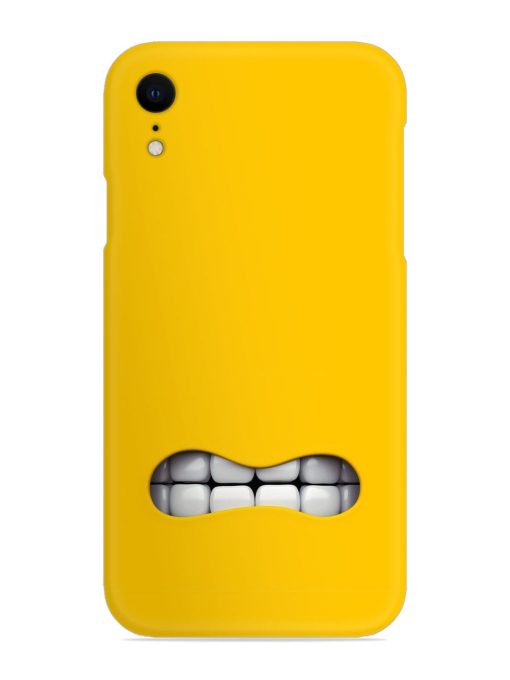 Mouth Character On Snap Case for Apple Iphone Xr