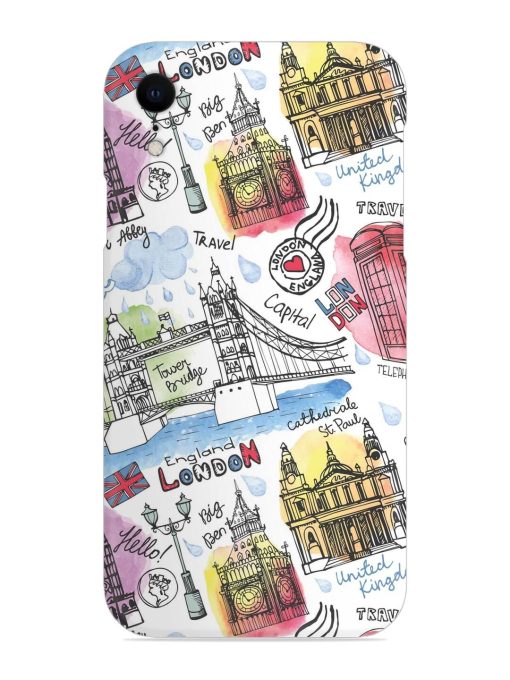 Vector London Landmark Snap Case for Apple Iphone Xr