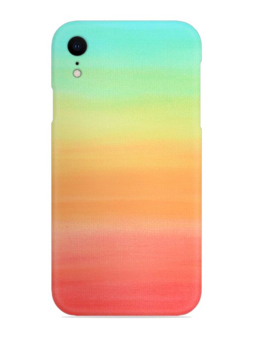 Background Sky Watercolor Snap Case for Apple Iphone Xr