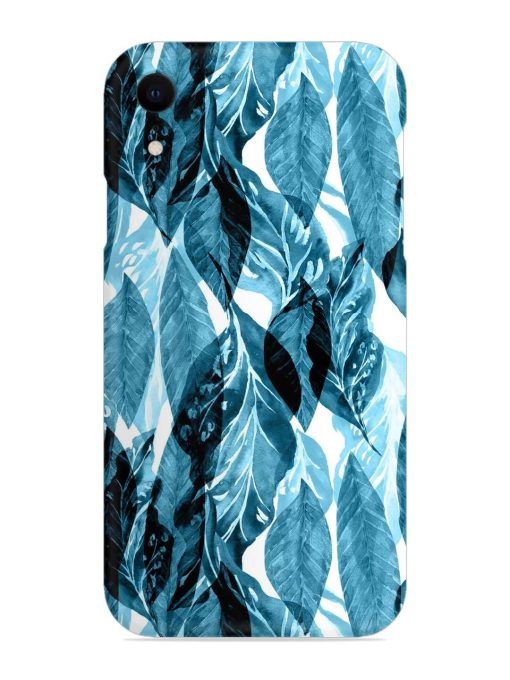 Leaves Pattern Jungle Snap Case for Apple Iphone Xr