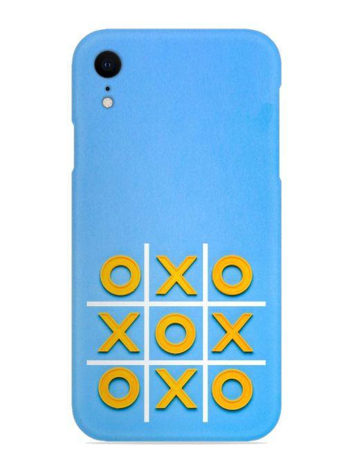 Yellow Plastic Crosses Snap Case for Apple Iphone Xr