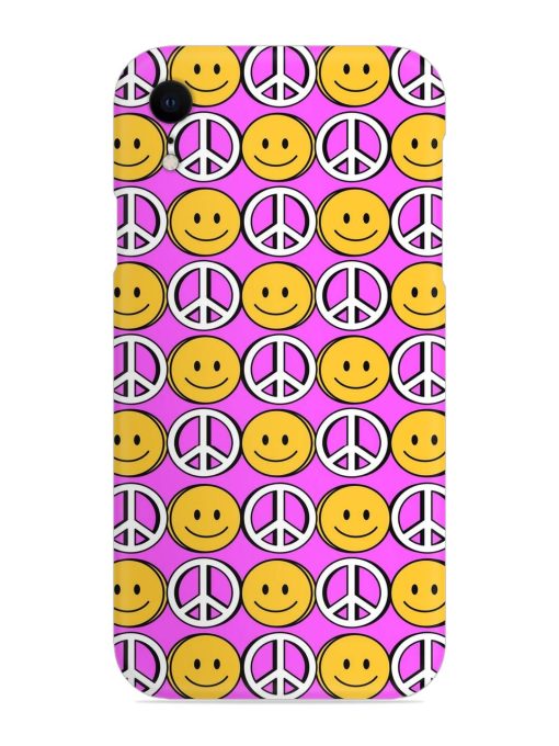 Smiley Face Peace Snap Case for Apple Iphone Xr