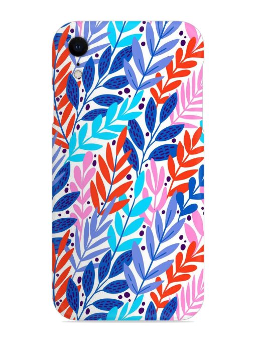 Bright Floral Tropical Snap Case for Apple Iphone Xr