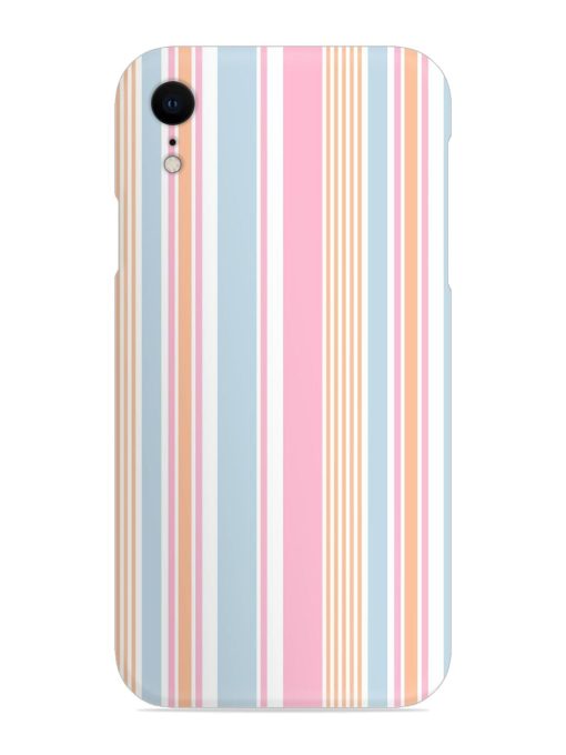 Stripe Seamless Pattern Snap Case for Apple Iphone Xr