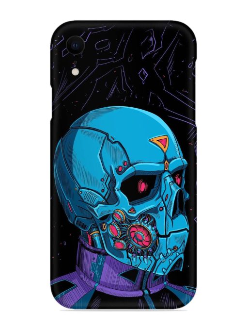 Skull Robo Vector Snap Case for Apple Iphone Xr