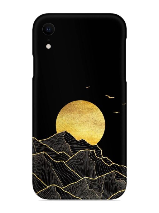 Golden Sunrise Snap Case for Apple Iphone Xr