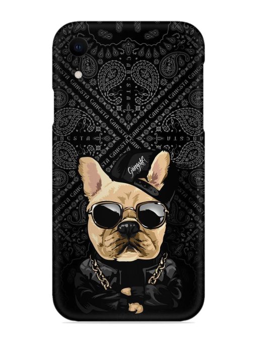 Gangsta Cool Sunglasses Dog Snap Case for Apple Iphone Xr