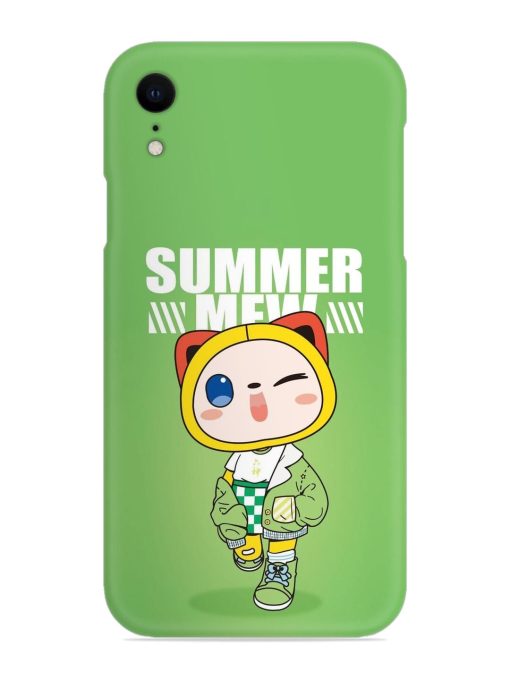 Summer Mew Snap Case for Apple Iphone Xr