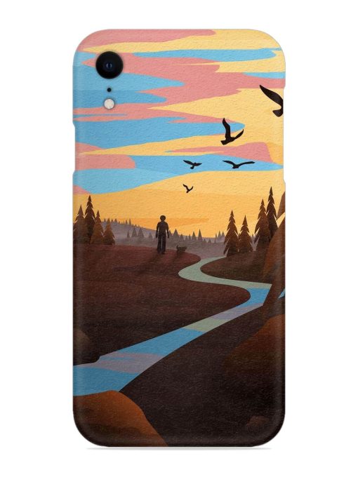 Natural Landscape Art Snap Case for Apple Iphone Xr