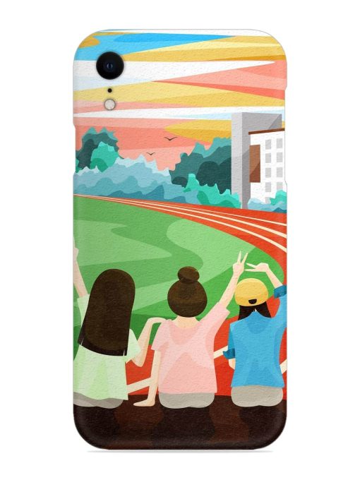 School Playground Snap Case for Apple Iphone Xr