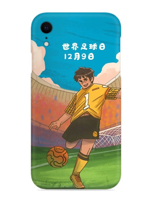 Soccer Kick Snap Case for Apple Iphone Xr