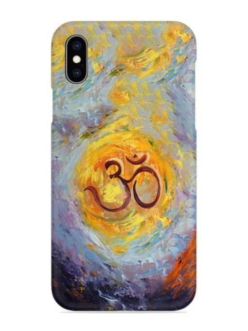 Om Quadro Snap Case for Apple Iphone Xs