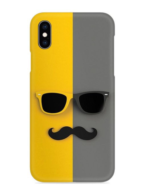 Stylish Goggle Snap Case for Apple Iphone Xs