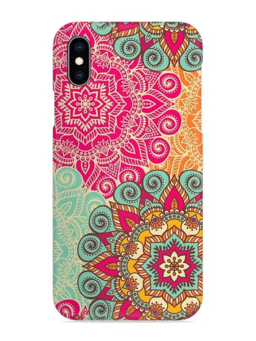 Mandala Seamless Snap Case for Apple Iphone Xs