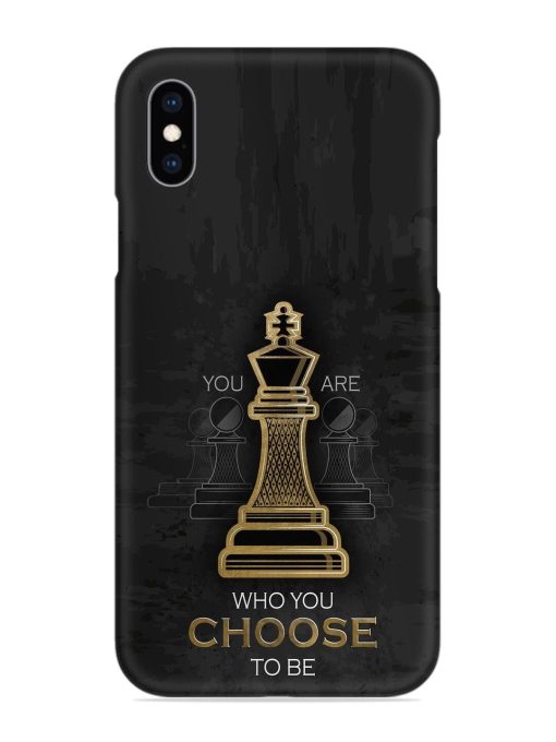 You Are Who Choose To Be Snap Case for Apple Iphone Xs